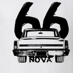 1966 Nova Rear Year Model Light Color T Shirt