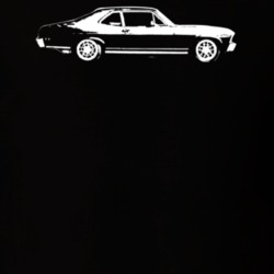 1968 Nova Side Dark Color T Shirt