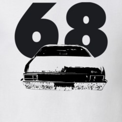 1968 Nova Rear Year Light Color T Shirt