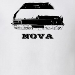1968 Nova Rear Model Light Color T Shirt