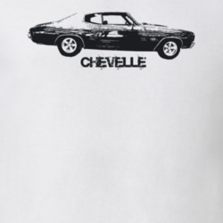 1971 Chevelle Side Model Light Color T Shirt