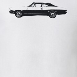 1968 Chevelle Side Light Color T Shirt