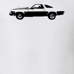 1973 Chevelle Side Light Color T Shirt