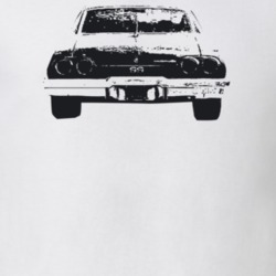 1973 Chevelle Rear Light Color T Shirt