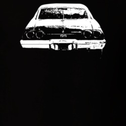 1973 Chevelle Rear Dark Color T Shirt