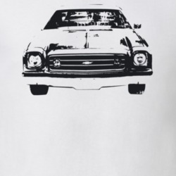 1973 Chevelle Grill Light Color T Shirt