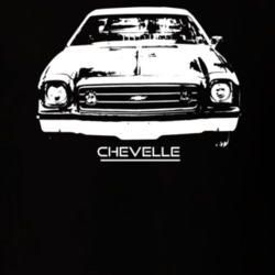 1973 Chevelle Grill Model Dark Color T Shirt