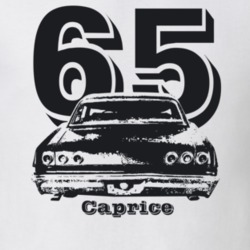 1965 Caprice Rear Year Model Light Color T Shirt