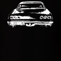 1965 Caprice Rear Dark Color T Shirt