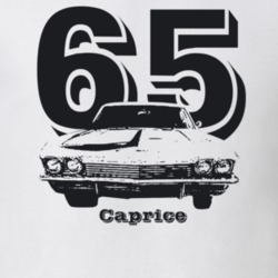1965 Caprice Grill Year Model Dark Color T Shirt