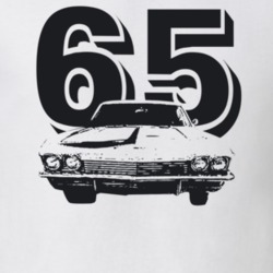 1965 Caprice Grill Year Dark Color T Shirt