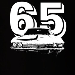 1965 Caprice Grill Year Dark Color T Shirt