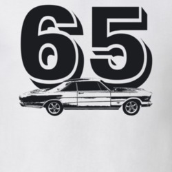 1965 Caprice Side Year Light Color T Shirt