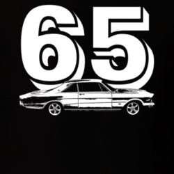 1965 Caprice Side Year Dark Color T Shirt