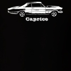1965 Caprice Side Model Dark Color T Shirt