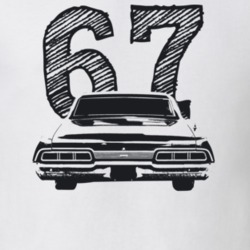 1967 Caprice Rear Year Light Color T Shirt