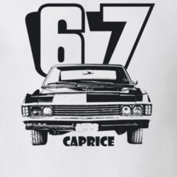1967 Caprice Grill Year Model Light Color T Shirt