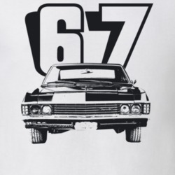 1967 Caprice Grill Year Light Color T Shirt