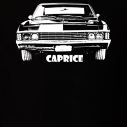 1967 Caprice Grill Year Dark Color T Shirt