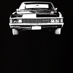 1967 Caprice Grill Dark Color T Shirt