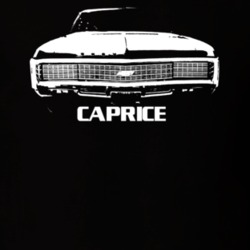 1969 Caprice Grill Model Dark Color T Shirt