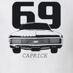 1969 Caprice Grill Year Model Light Color T Shirt