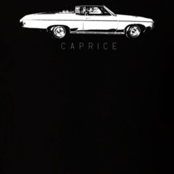 1969 Caprice Side Model Dark Color T Shirt