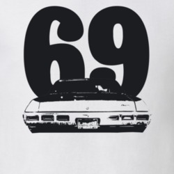 1969 Caprice Rear Year Light Color T Shirt
