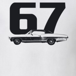 1967 Caprice Side Model Light Color T Shirt