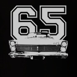1965 MERCURY COMET Grill White Graphic Year T Shirt