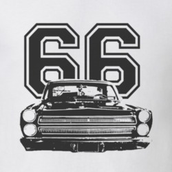 1966 MERCURY COMET Grill Black Graphic Year T Shirt
