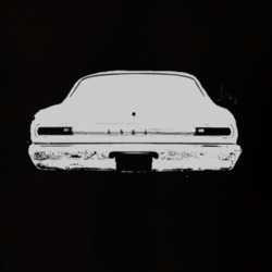 1966 MERCURY COMET Rear White Graphic T Shirt