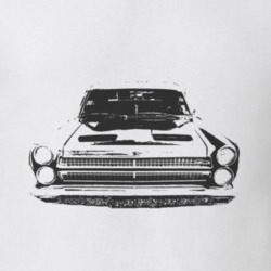 1967_MERCURY_COMET_Grill_Black Graphic T Shirt