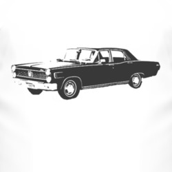 1967 MERCURY COMET Side Black Graphic T Shirt