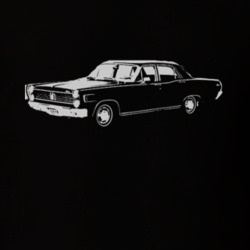 1967 MERCURY COMET Side White Graphic T Shirt