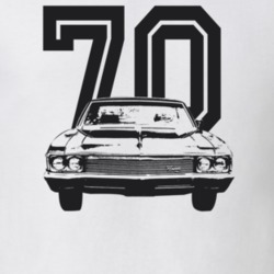1970 Caprice Rear Year Light Color T Shirt