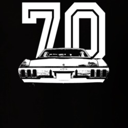 1970 Caprice Rear Year Dark Color T Shirt