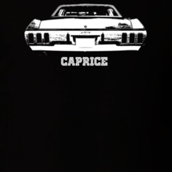 1970 Caprice Rear Model Dark Color T Shirt