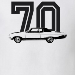 1970 Caprice Side Year Light Color T Shirt