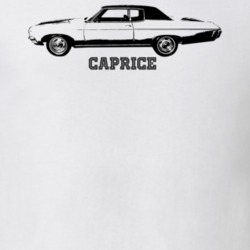 1970 Caprice Side Model Light Color T Shirt