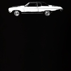 1970 Caprice Side Dark Color T Shirt