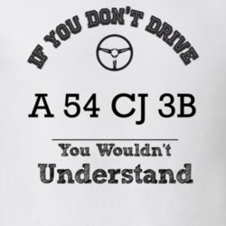 If You Dont Drive A 54 Cj 3B You Wouldn?T Understand Faded Look T Shir
