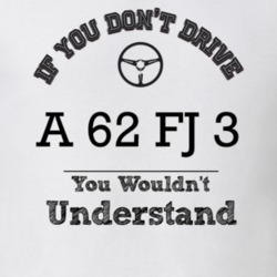 If You Dont Drive A 62 Fj 3 You Wouldn?T Understand Faded Look T Shirt