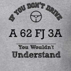 If You Dont Drive A 62 Fj 3A You Wouldn?T Understand Faded Look T Shir