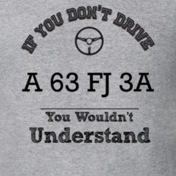 If You Dont Drive A 63 Fj 3A You Wouldn?T Understand Faded Look T Shir
