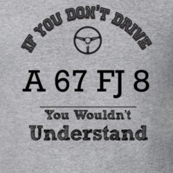 If You Dont Drive A 67 Fj 8 You Wouldn?T Understand Faded Look T Shirt