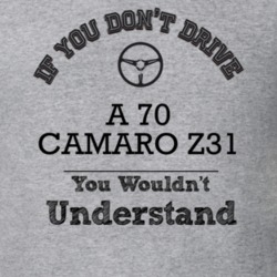If You Dont Drive A 70 Camaro Z31 You Wouldn?T Understand Faded Look T