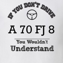 If You Dont Drive A 70 Fj 8 You Wouldn?T Understand Faded Look T Shirt