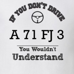 If You Dont Drive A 71 Fj 3 You Wouldn?T Understand Faded Look T Shirt