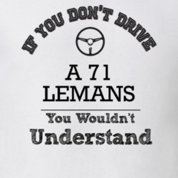 If You Dont Drive A 71 Lemans You Wouldn?T Understand Faded Look T Shi